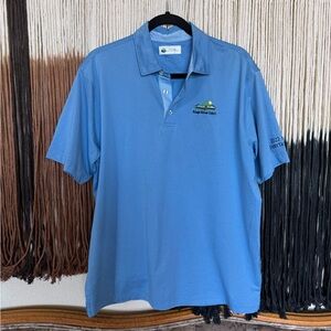 Baby blue Kings River Golf and Country Club 2022 Men’s Invitational golf polo